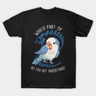 Blue Quaker Parrot Aaaa T-Shirt